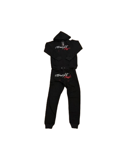 StraightCash Tracksuit - RED